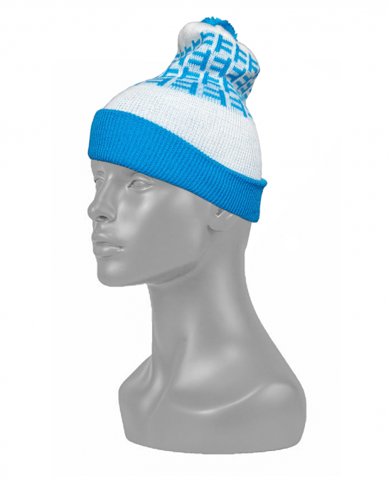 Acrylic Kids  designer cap skyblue